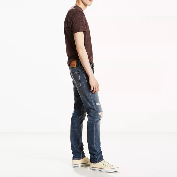 EUC Men’s Size 29 (29” X 32”) Levi’s 511™ Slim Fit Distressed Jeans 100% Cotton - Picture 4 of 11